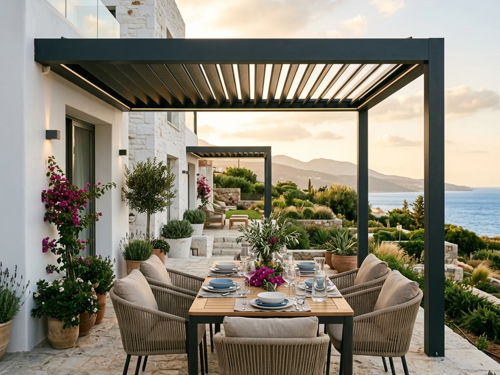 Pergola bioclimatique vs Pergola à toile : Le guide